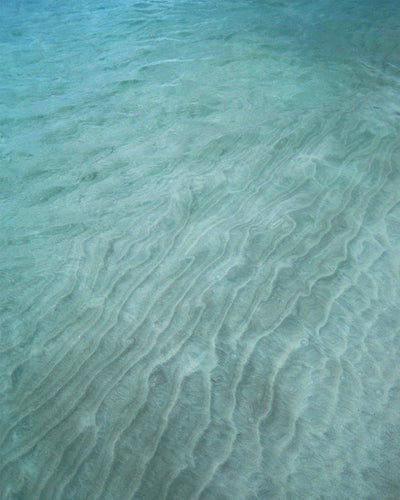 water ripples in Vieques Puerto Rico
