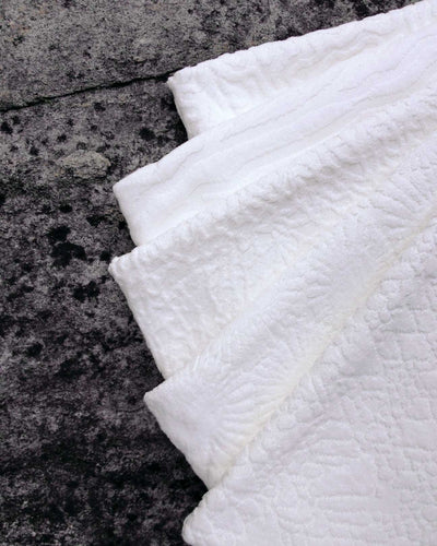Hexo 3-Pc Organic Towel Set White