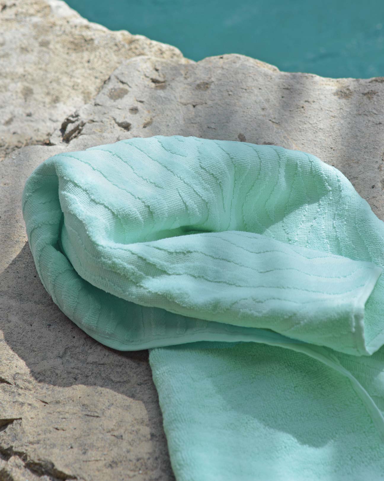 Organic cotton sand bath towel