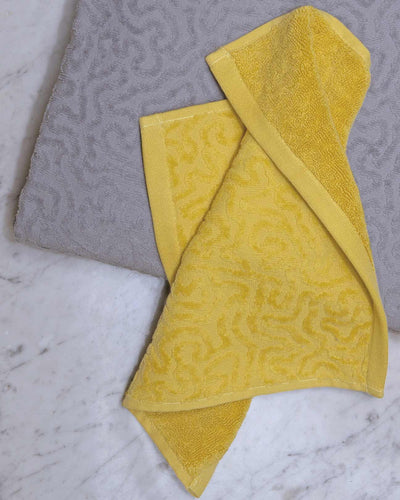 Strigosa Yellow 3-Pc Organic Towel Set