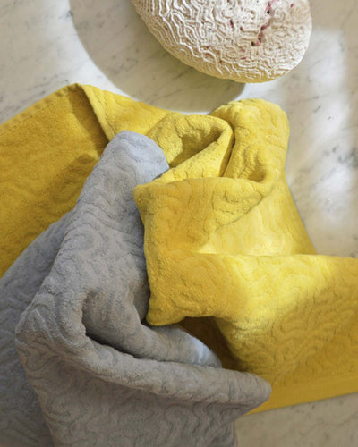 Strigosa Yellow 3-Pc Organic Towel Set