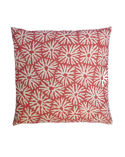 Star Coral Throw Pillow Cover