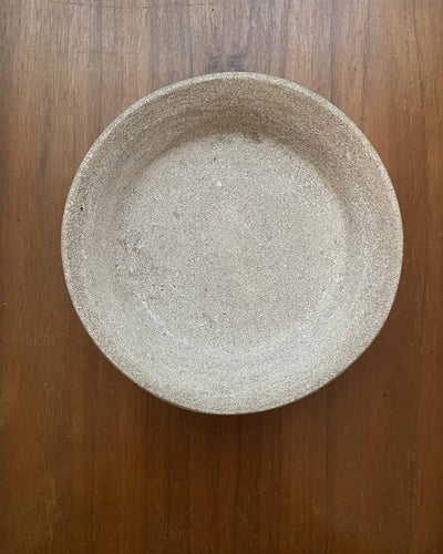 Hand-Carved Limestone Soap Dish