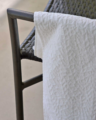 Affina Ventalina Organic Cotton Towels White